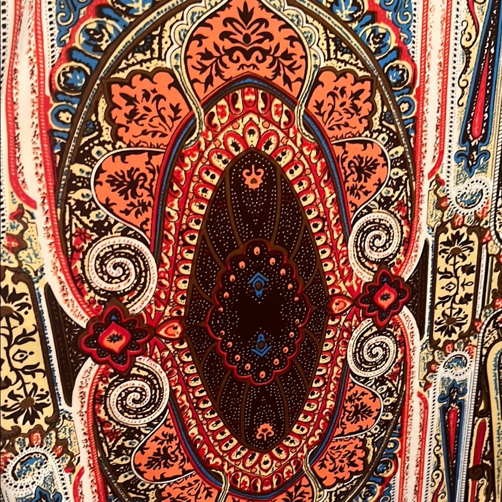 Bohemian Graphic Maxi Dress - Picture 4 of 5